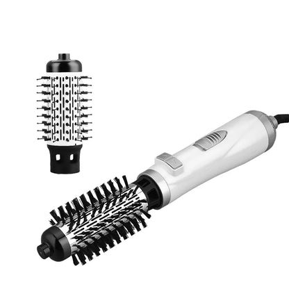 Rotational Professinal Hair Dryer Comb Straightening Brush 2 in 1 Salon Blower Multifunctional Styling Tools Straight and Curler