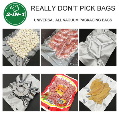 MAGIC SEAL MS400 Food Vacuum Sealer Machine Best Vacuum Sealer Packaging Machine Plastic Bag Sealer Common To All Bags