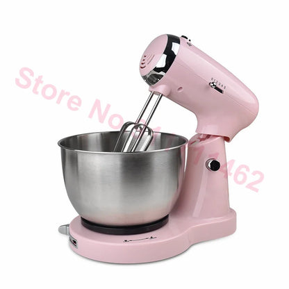 Chef Machine 5 Speed Stand Mixer Kitchen Aid Food Blender Cream Whisk Cake Dough Mixers Food Processor