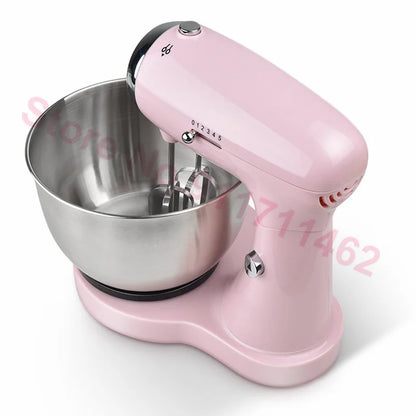 Chef Machine 5 Speed Stand Mixer Kitchen Aid Food Blender Cream Whisk Cake Dough Mixers Food Processor