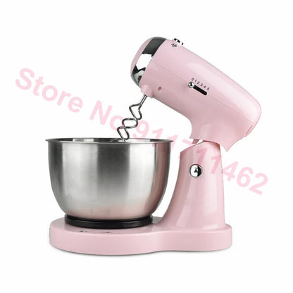 Chef Machine 5 Speed Stand Mixer Kitchen Aid Food Blender Cream Whisk Cake Dough Mixers Food Processor