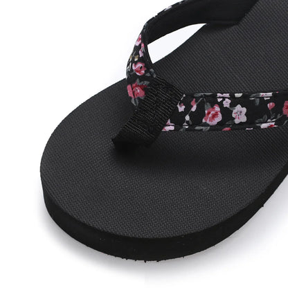 Women'S Fashionable And Casual Non-Slip Wedge Beach Shoes And Slippers Shoes 2024 Ladies' Thick Soled Trendy Flip Flops