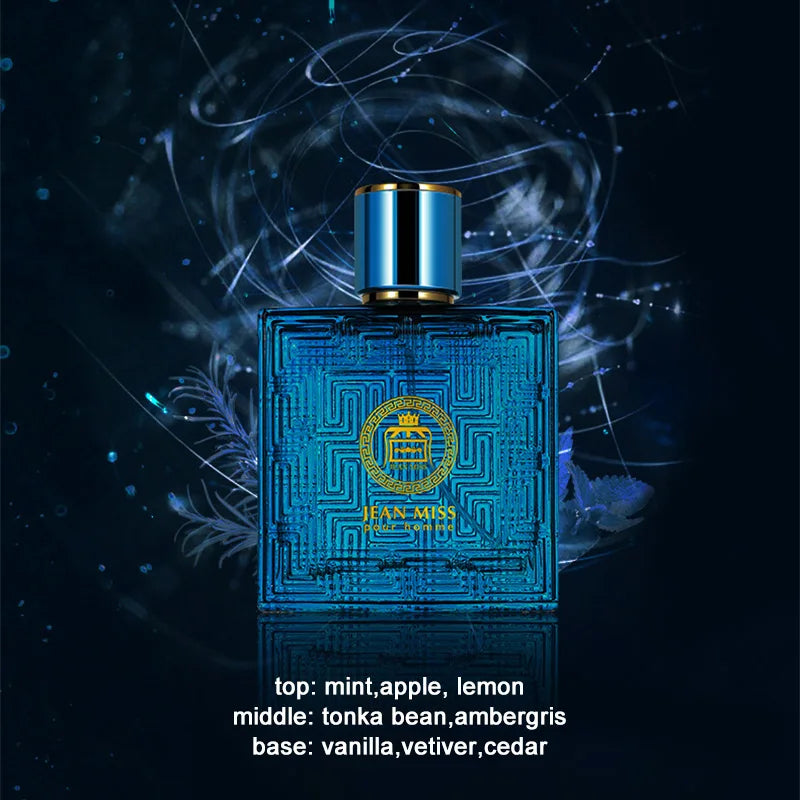 Genuine Men Perfume Charming Scent Gentleman Body Spray Long-Lasting Fresh Ocean Cologne Light Fragrance,Dating Eau De Toilette