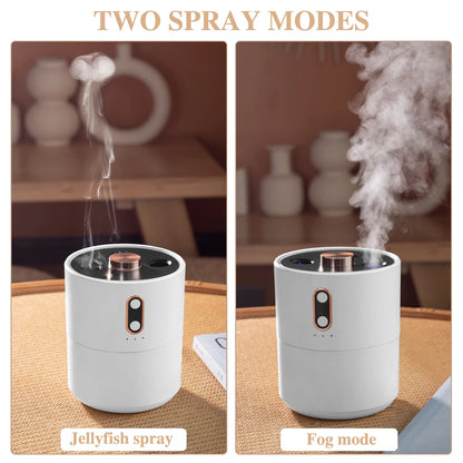 Jellyfish Volcano Fire Flame Aroma Air Humidifier Diffuser Essential Oil Electric Smell for Home Perfume Cool Mist Maker