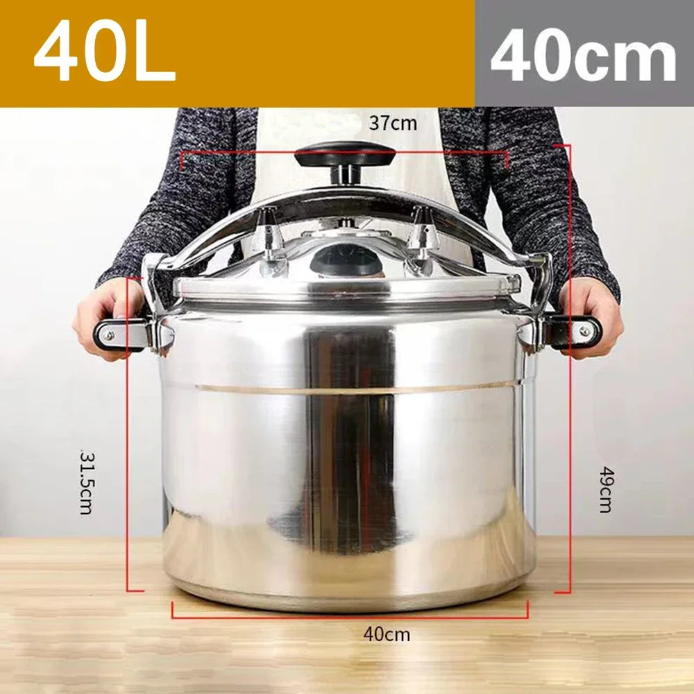 9-60L Pressure Cooker Commercial Large Capacity Gas Cooker Stew Pot Kitchen Cookware Safety Arroceras Autoclave  압력밥솥 قدر ضغط