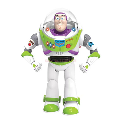 Toy Story Buzz Lightyear Model Toys Pixar Electric Walking Robot Doll Action Figure Toy Birthday Gift Toys Model For Children