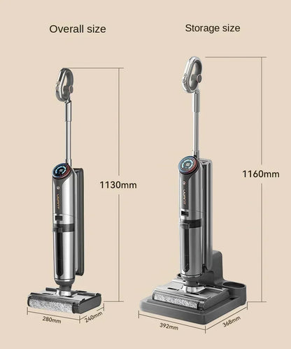 UWANT X200 Double Roller Brush Hot Water Floor Washer Welt Washing Drag Suction Drying Household Appliances  Electric Mop