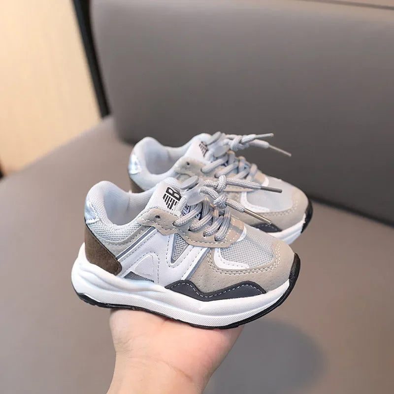 Boys and Girls Fashion Casual Sneakers Kid's Trend Chic Running Shoes Basketball Shoes Children Flat Baby Toddler Outdoor Shoes