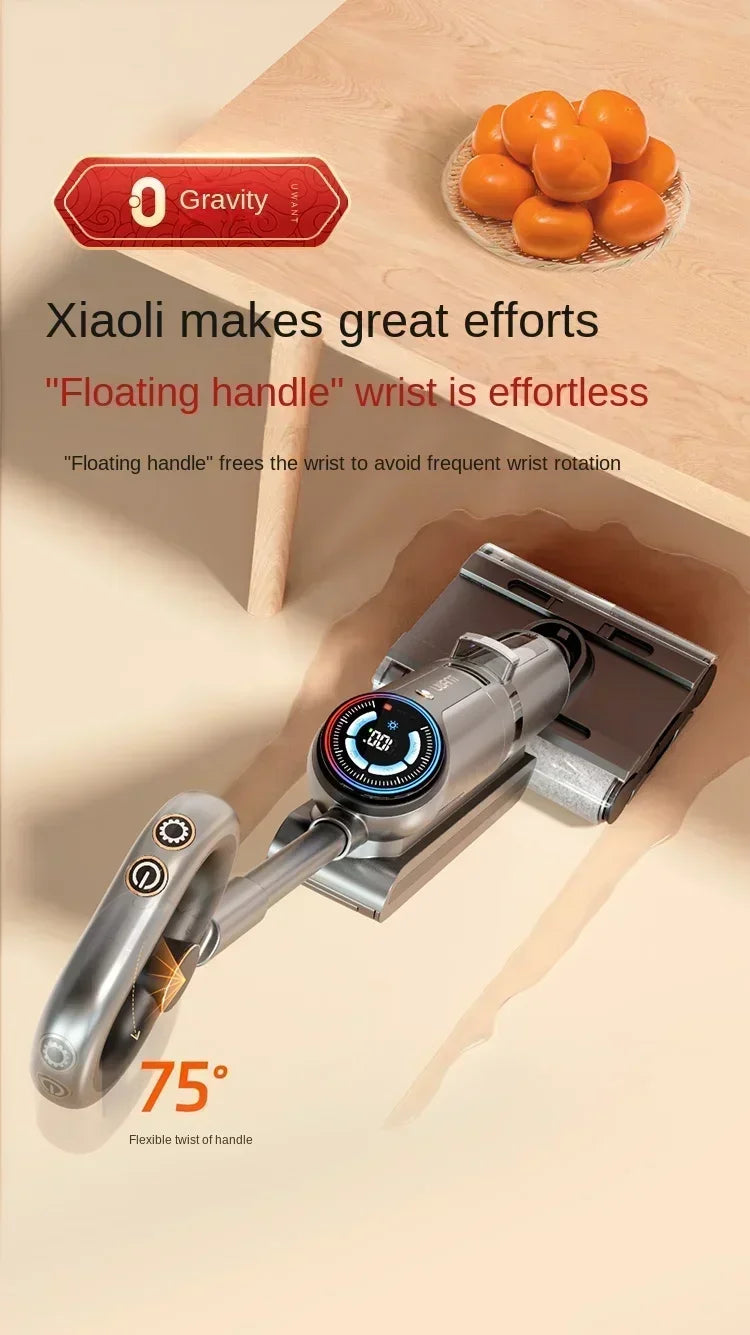 UWANT X200 Double Roller Brush Hot Water Floor Washer Welt Washing Drag Suction Drying Household Appliances  Electric Mop