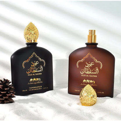 100ML Arabic Dubai Genuine Men Perfume Charming Pheromone Of Man To Attract Women Light Fragrance Woody Scent Eau De Toilette