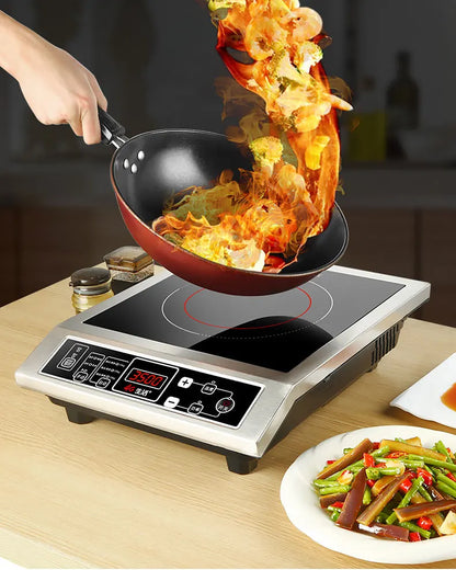 Induction Cooker 3500W High-power Stir-frying Button commercial electric cooker canteen induction cooker  stoves