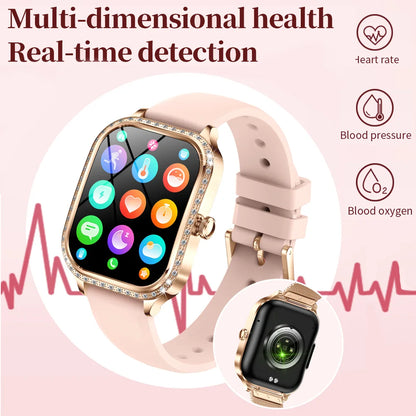 New For HUAWEI FIT3 Smart Watch Women 1.75" HD Display Heart Rate Sport Fitness IP68 Waterproof BT Call Smartwatch For Lady Gift