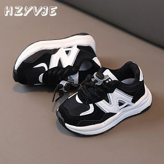 Boys and Girls Fashion Casual Sneakers Kid's Trend Chic Running Shoes Basketball Shoes Children Flat Baby Toddler Outdoor Shoes