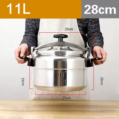 9-60L Pressure Cooker Commercial Large Capacity Gas Cooker Stew Pot Kitchen Cookware Safety Arroceras Autoclave  압력밥솥 قدر ضغط