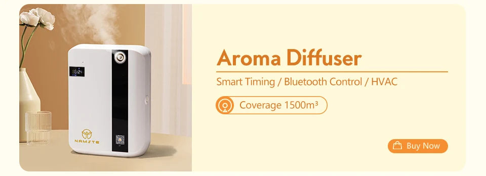 Namste Hotel Aroma Diffuser Aroma Machine 1000m³ Large Room Home Air Fresheners Smart Electric Aromatic Oasis Fragrance Diffuser