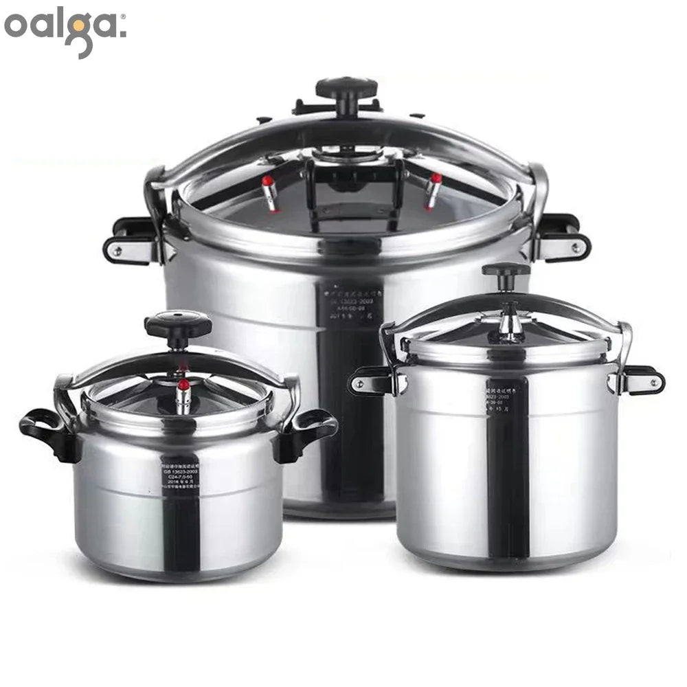 9-60L Pressure Cooker Commercial Large Capacity Gas Cooker Stew Pot Kitchen Cookware Safety Arroceras Autoclave  압력밥솥 قدر ضغط