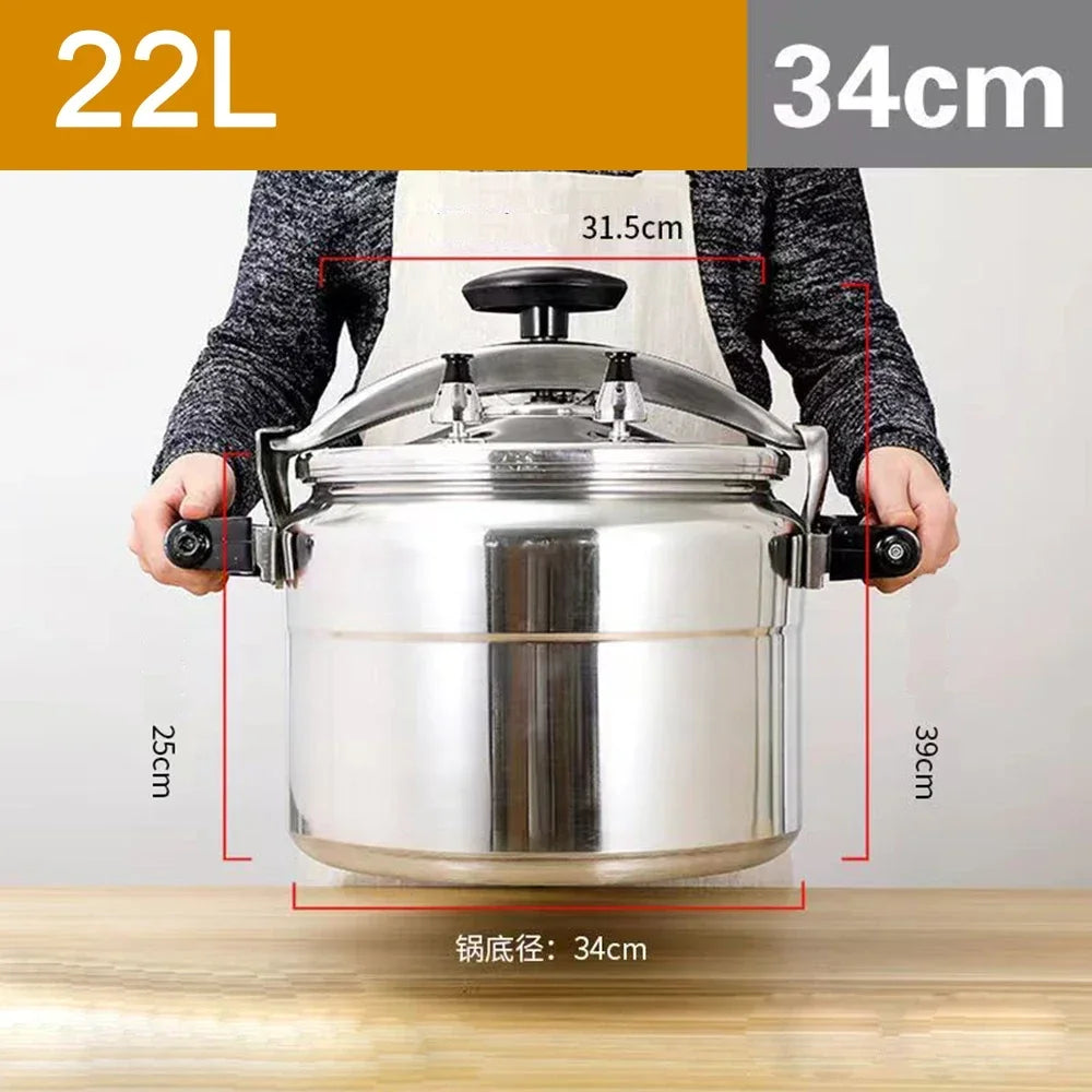 9-60L Pressure Cooker Commercial Large Capacity Gas Cooker Stew Pot Kitchen Cookware Safety Arroceras Autoclave  압력밥솥 قدر ضغط