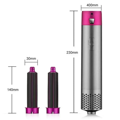 Automatic Curling Iron Five-in-One Hair Styling Comb Home Use Difficult To Blow Dryer Hairdressing Multifunctional Comb