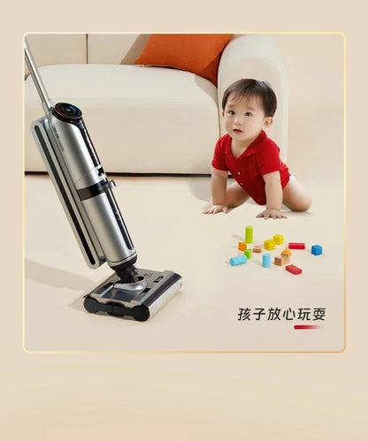 UWANT X200 Double Roller Brush Hot Water Floor Washer Welt Washing Drag Suction Drying Household Appliances  Electric Mop