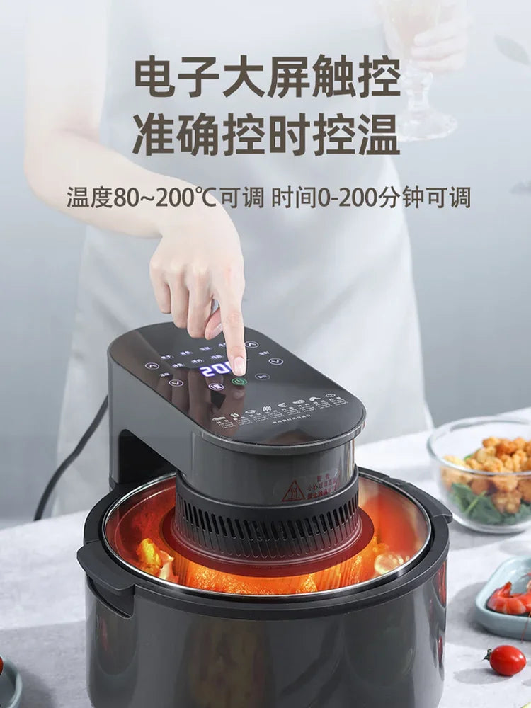 Non stick deep fryer Automatic air fryers Home appliances Smart air fryer oven Low fat oil free airfryer French fries machine