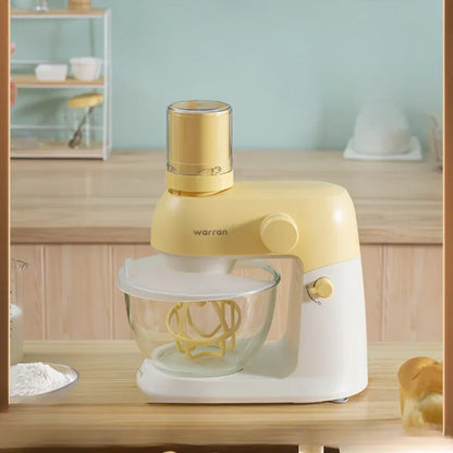 Mute Stand Mixer Household Small Flour-Mixing Machine Dough Mixer Automatic Cream Stirring Fresh Milk Machine