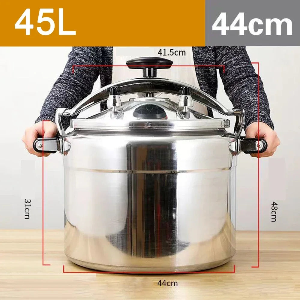 9-60L Pressure Cooker Commercial Large Capacity Gas Cooker Stew Pot Kitchen Cookware Safety Arroceras Autoclave  압력밥솥 قدر ضغط