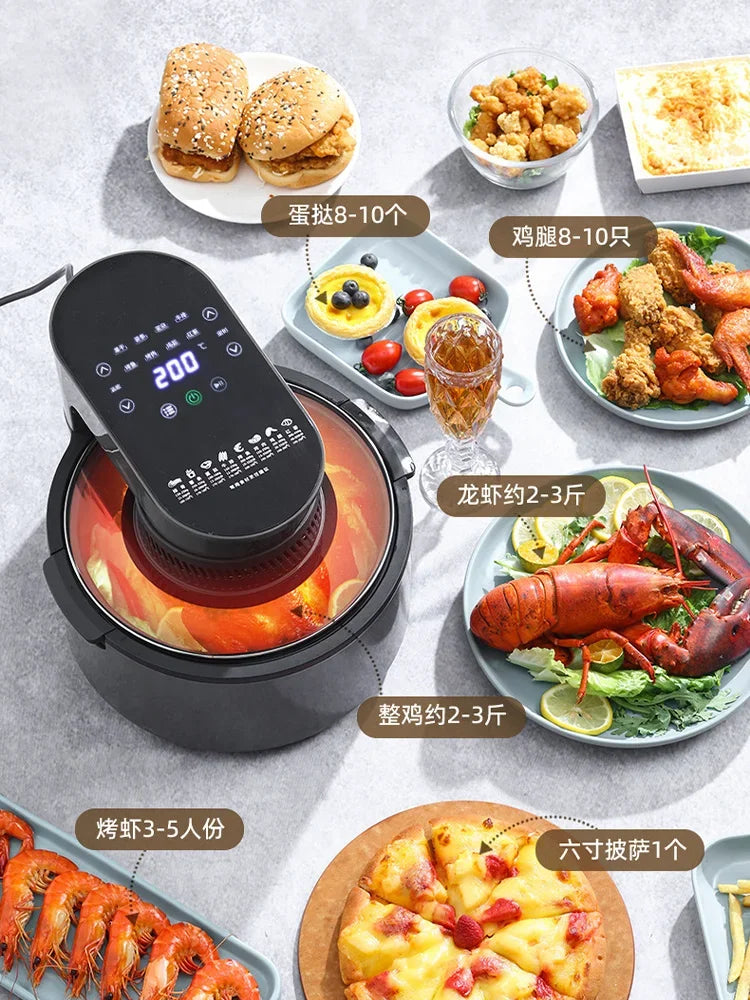 Non stick deep fryer Automatic air fryers Home appliances Smart air fryer oven Low fat oil free airfryer French fries machine