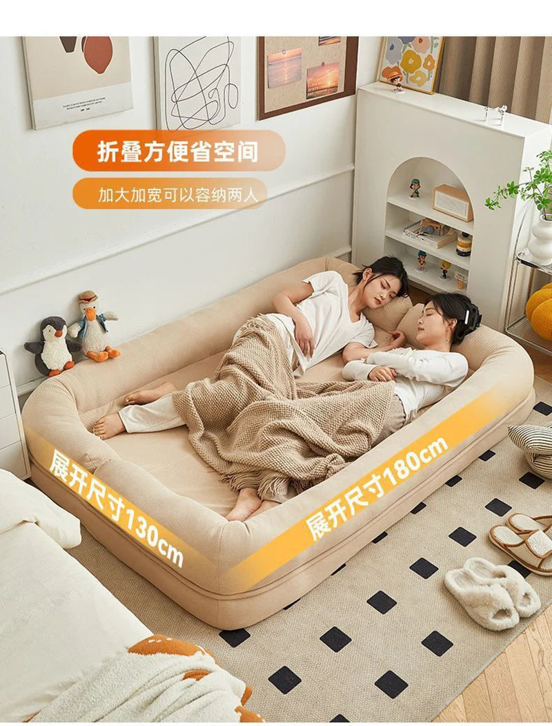 Folding Sofa Angle Adjustable Sofa Bed Sleepable Bedroom Living Room Leisure Chair Recliner Tatami Seating Furniture