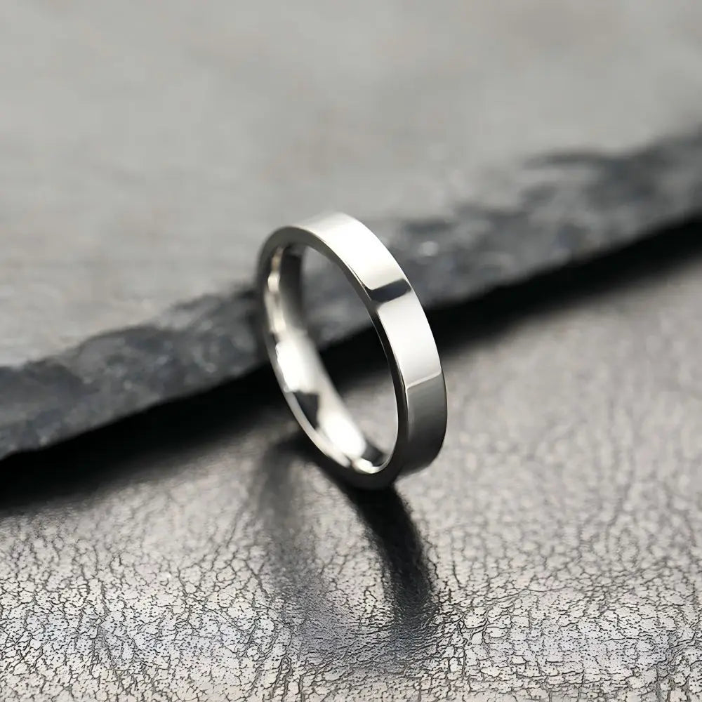 Fashion Charm Jewelry Ring for Men Women Stainless Steel Black Rings Wedding Engagement High Quality Matte Male Accessory