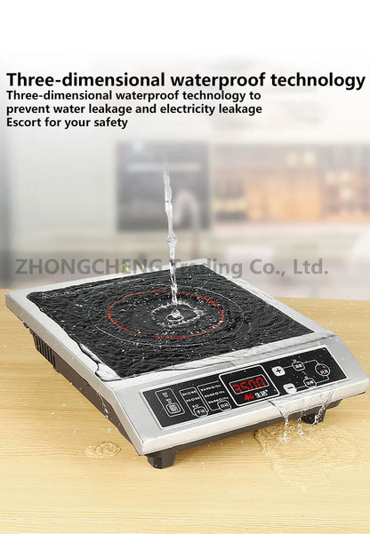 Induction Cooker 3500W High-power Stir-frying Button commercial electric cooker canteen induction cooker  stoves