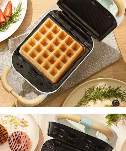 2025 YIDPU Sandwichera 3 en 1 Tostadora eléctrica Waffle Maker Desayuno Pancake Donut Egg Waffle Fish Cake Horno eléctrico