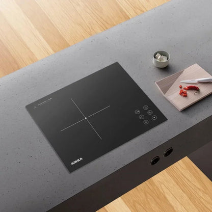 Amka 220V 2200W Bulit-in Hobs Single Cooker Induction Cooker Touch Control Intelligent Induction Cooktop Ultra-thin Panel