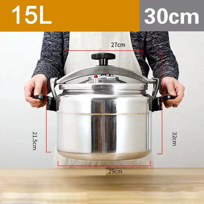 9-60L Pressure Cooker Commercial Large Capacity Gas Cooker Stew Pot Kitchen Cookware Safety Arroceras Autoclave  압력밥솥 قدر ضغط