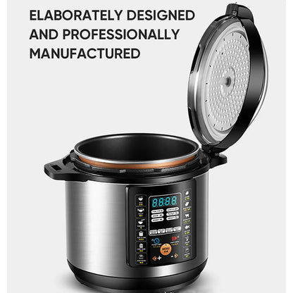 XEOLEO 6L Multifunction Electric Pressure cooker suitable 5 people use Household High pressure pot Rice cooker