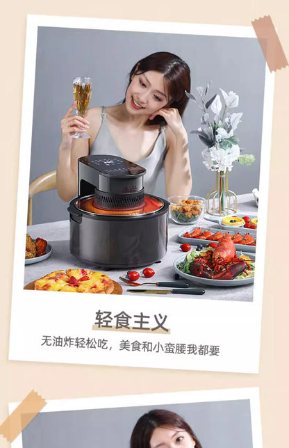 Non stick deep fryer Automatic air fryers Home appliances Smart air fryer oven Low fat oil free airfryer French fries machine