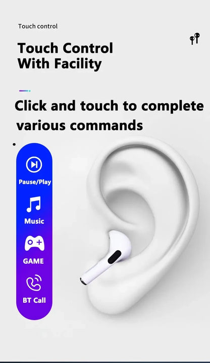 Original Air pro bluetooth earphones Bluetooth 5.3 auriculares Earbuds Gaming Headset For iPhone Apple Xiaomi Android phone