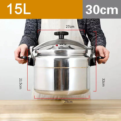 9-60L Pressure Cooker Commercial Large Capacity Gas Cooker Stew Pot Kitchen Cookware Safety Arroceras Autoclave  압력밥솥 قدر ضغط