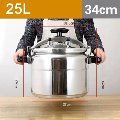 9-60L Pressure Cooker Commercial Large Capacity Gas Cooker Stew Pot Kitchen Cookware Safety Arroceras Autoclave  압력밥솥 قدر ضغط