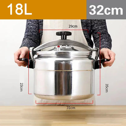 9-60L Pressure Cooker Commercial Large Capacity Gas Cooker Stew Pot Kitchen Cookware Safety Arroceras Autoclave  압력밥솥 قدر ضغط