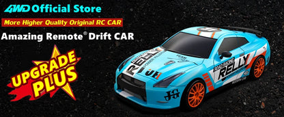 4WD RC Drift Car Remote Control GTRPRO AE86PRO Model 4x4 Racing RTR Radio Truck Vehicle Toy Gift for Boy Girl Children Kid Adult