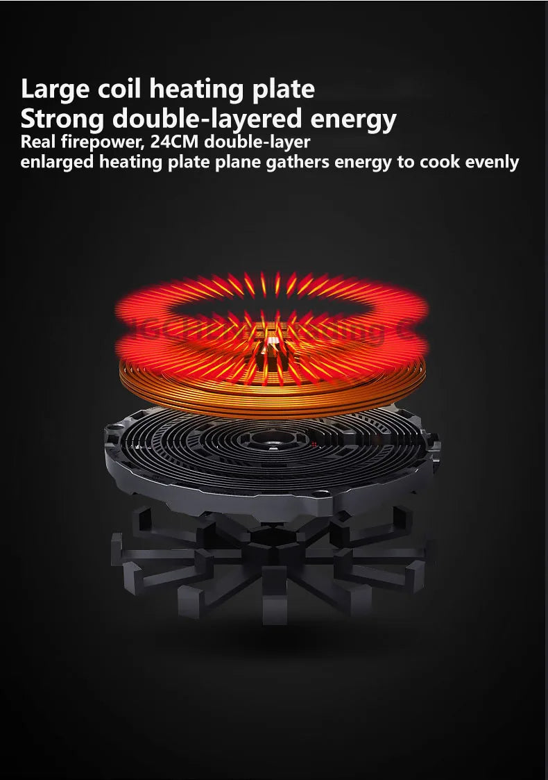 Induction Cooker 3500W High-power Stir-frying Button commercial electric cooker canteen induction cooker  stoves