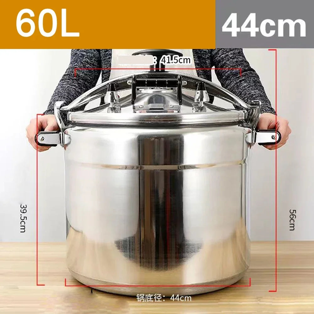 9-60L Pressure Cooker Commercial Large Capacity Gas Cooker Stew Pot Kitchen Cookware Safety Arroceras Autoclave  압력밥솥 قدر ضغط