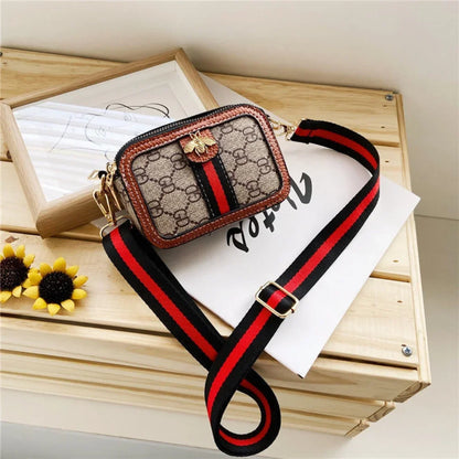 New Fashion Cute Mini Children's Crossbody Bags Waterproof PU Shoulder Bag Baby Backpack Crossbody Bag Coin Purse Handbags