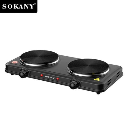 2000W Multi functional Home Kitchen Dual pot Electric Stove Portable Kitchen Durable  cast iron hotplate  induction cookers