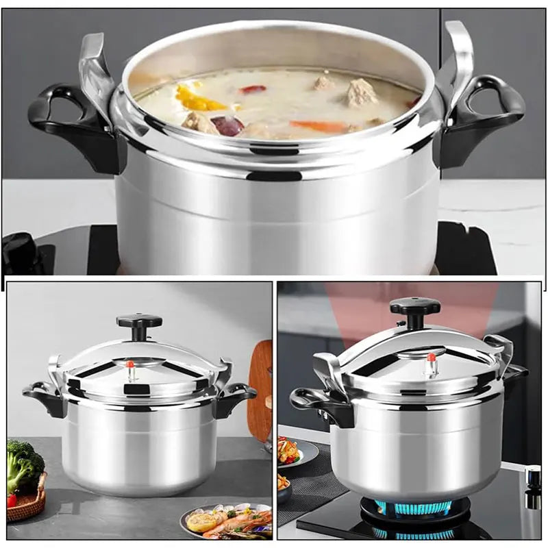 3L/5L/7L Professional Pressure Cooker Heavy-Duty Aluminum Explosion-Proof Cooking Pots for Gas Cooker Pot