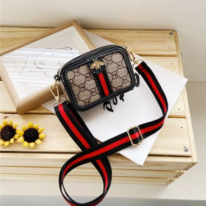 New Fashion Cute Mini Children's Crossbody Bags Waterproof PU Shoulder Bag Baby Backpack Crossbody Bag Coin Purse Handbags