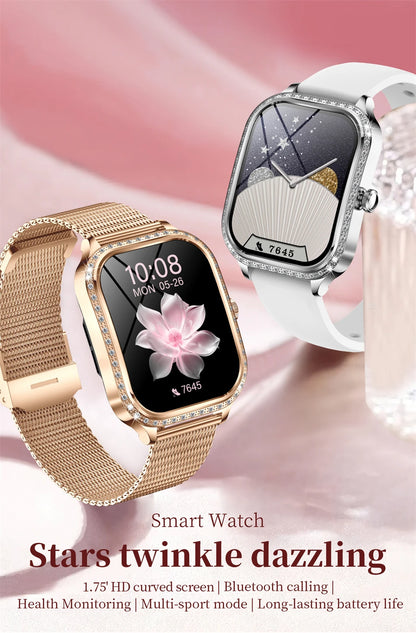 New For HUAWEI FIT3 Smart Watch Women 1.75" HD Display Heart Rate Sport Fitness IP68 Waterproof BT Call Smartwatch For Lady Gift