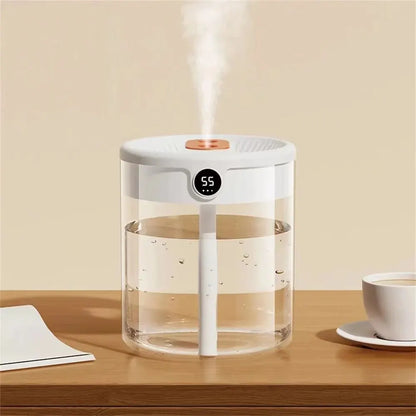 2L Humidifier Household Small Large Capacity Mute Bedroom Usb Office Desktop Portable Student Two Port Spray Water Supplement