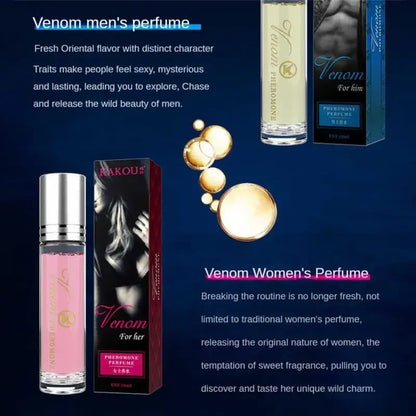 10ml Perfume for Men Women Ball Perfume Women Pheromone Men'S Essential Oil Perfume Attracts The Opposite Sex Lasting Fragrance