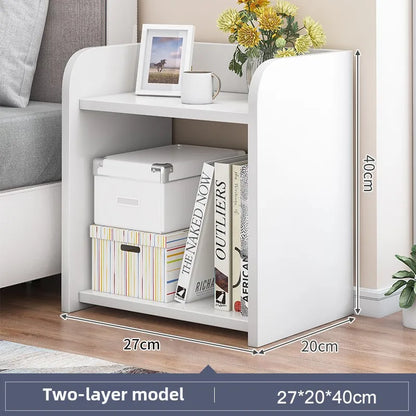 Bedside Table Simple Modern Simple Small Household Storage 협탁Small Cabinet Locker Rack Bedroom Furniture Rental Room Nightstands